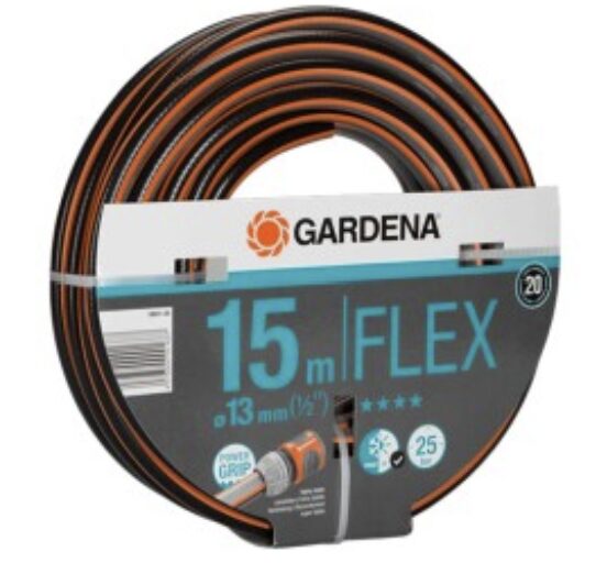 Λάστιχο Ποτίσματος Flex 13mm 1/2" 15m Gardena 2 image 1 4